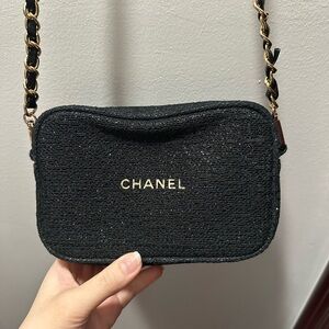 Used Chanel Holiday Cosmetic Pouch - Cosmetics NOT included